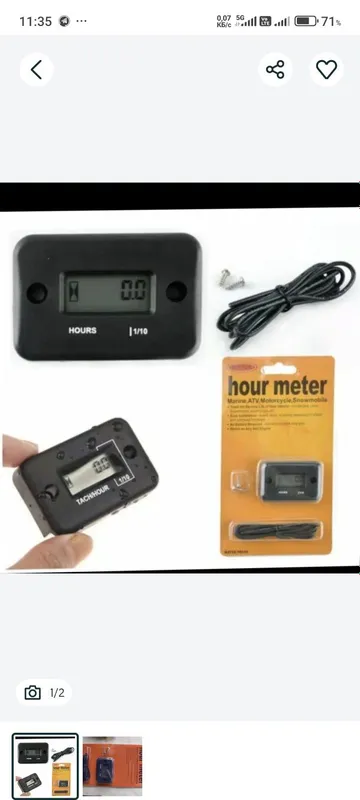 моточас. hour meter. motochas