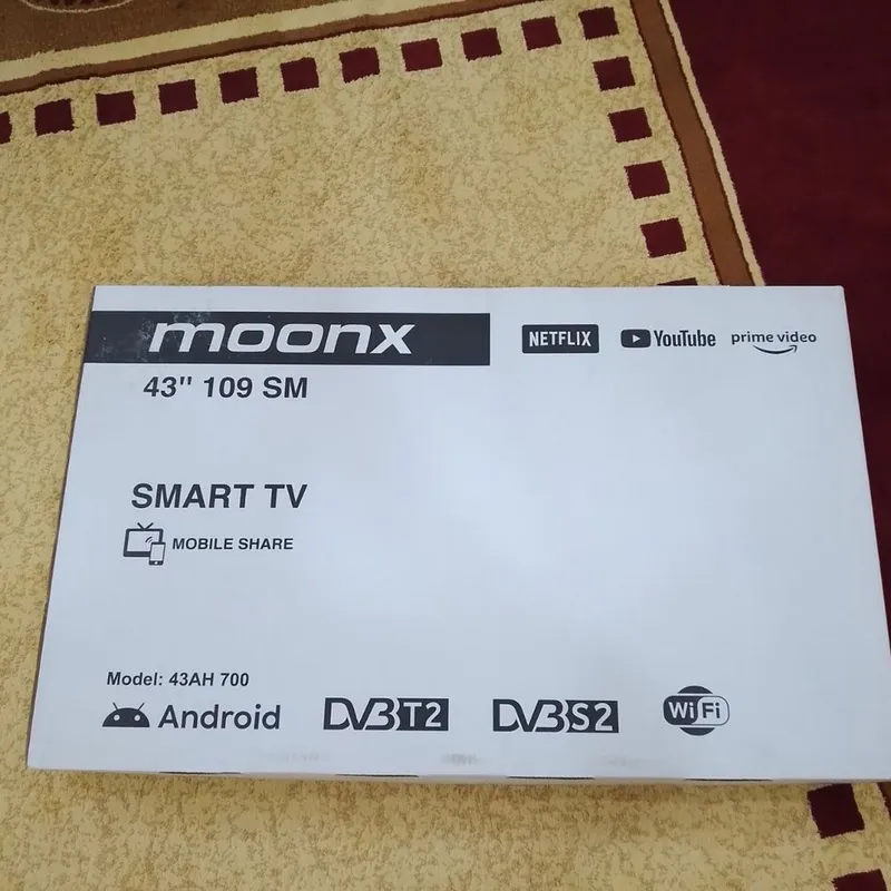 Moonx 43 Smart TV Android Wi-Fi 43AH700 ideal holat”