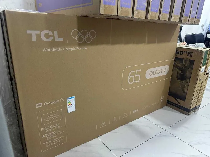 Телевизор TCL 65 T6D QLED 4K Google TV установка есть доставка бонус 1