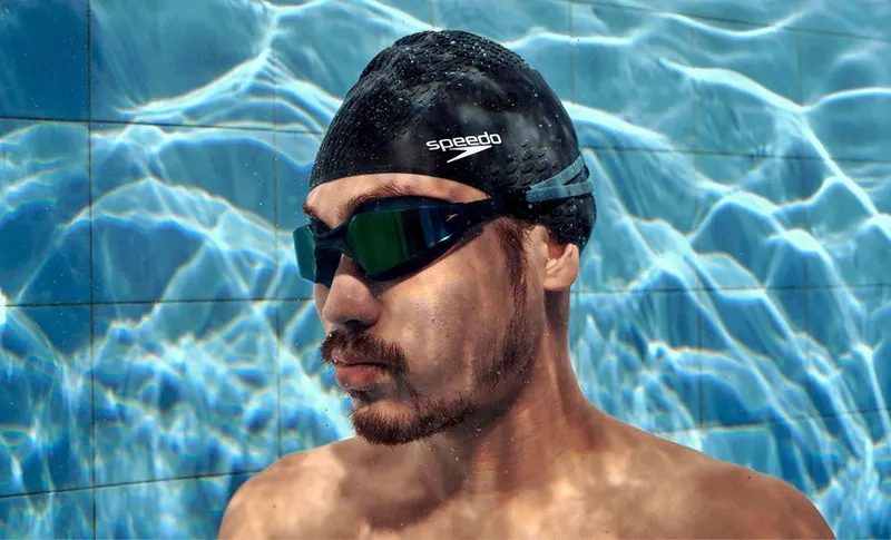 Speedo Aquapulse Pro профессиональные очки для плавания плавательные 7