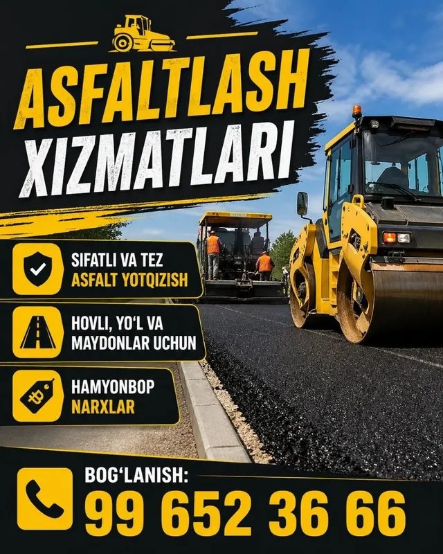 Asfalt Urgut tumani 1 Asfalt Urgut tumani 1
