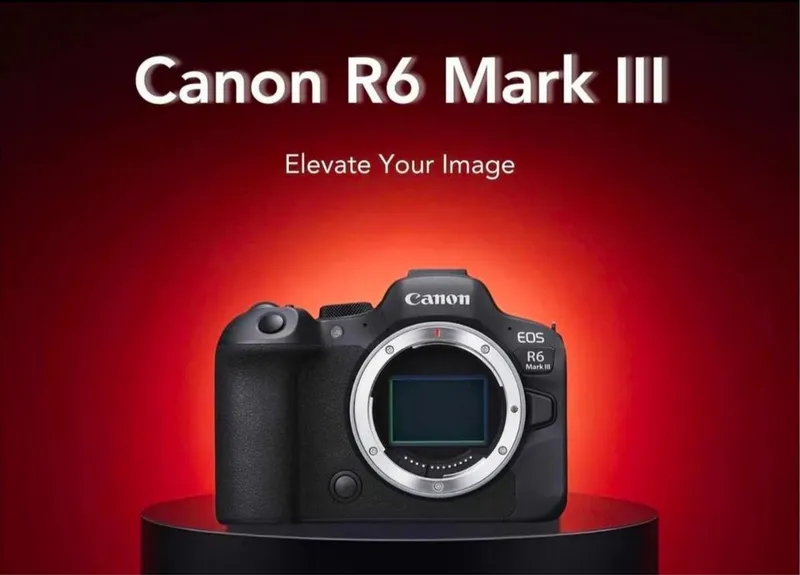 Canon EOS R6 Mark III Mirrorless Camera 1 Canon EOS R6 Mark III Mirrorless Camera 1