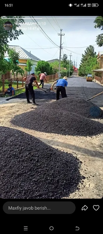 Asfalt yotqizish xizmati 6
