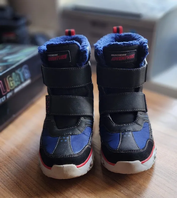 Сапоги Skechers теплые — фото 2