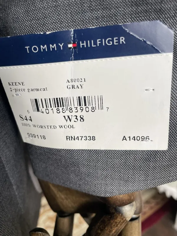 Костюм Tommy Hilfiger, 54, 1-2 рост, оригинал, 100% шерсть, — фото 4