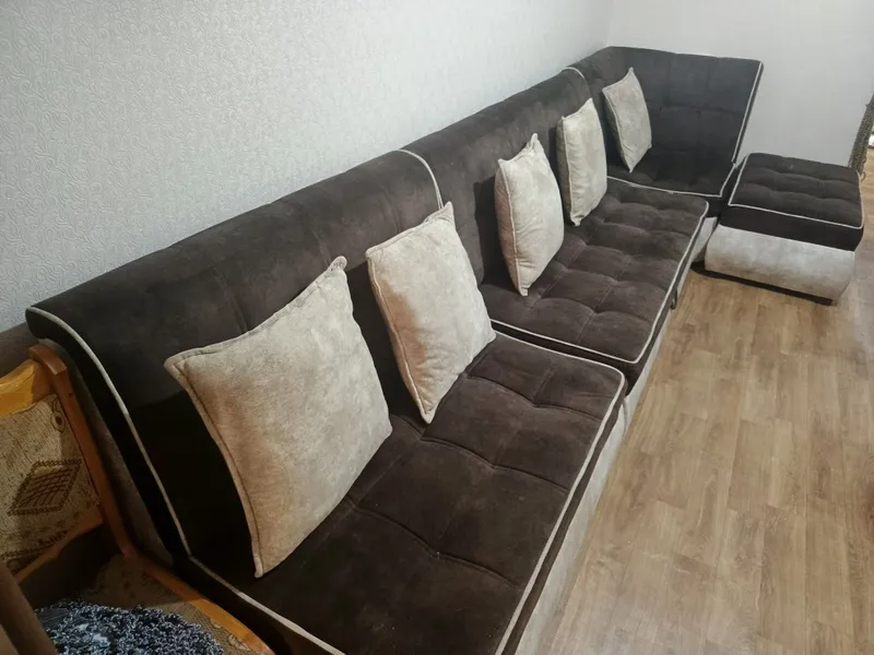 Уголок кресло (кресло, два пуфика) 1 Уголок кресло (кресло, два пуфика) 1