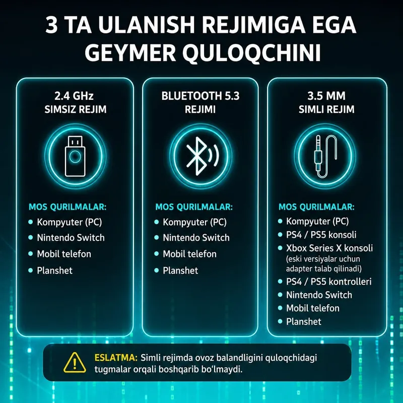 ATTACK SHARK L80PRO беспроводные игровые наушники 3 ATTACK SHARK L80PRO беспроводные игровые наушники 3