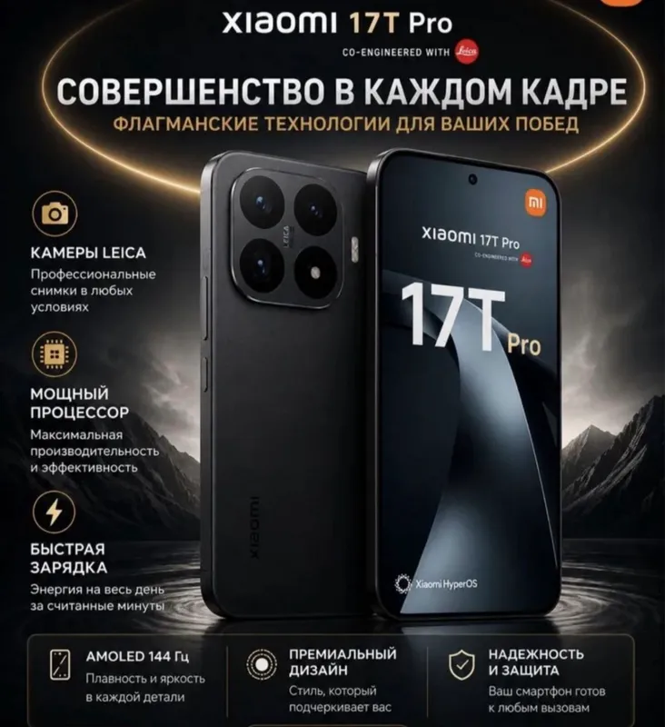Xiaomi 17 t pro 12+12/256 full kak noviy 2 Xiaomi 17 t pro 12+12/256 full kak noviy 2