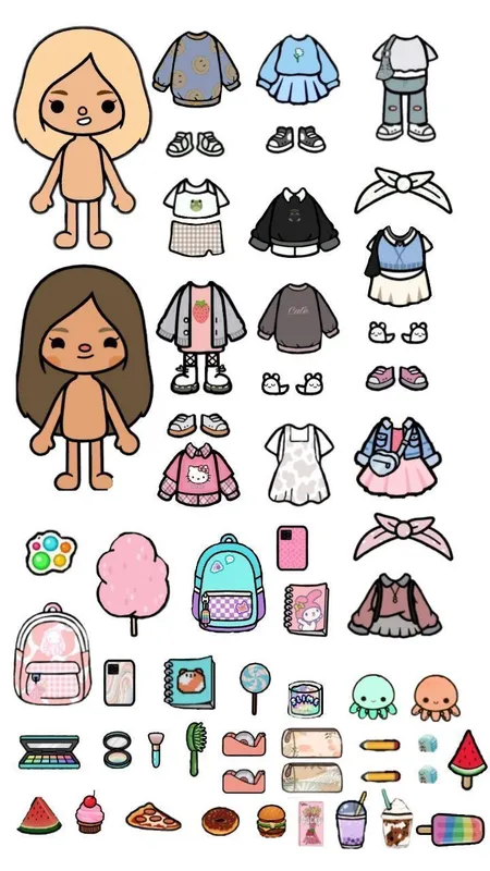 Toca Boca qog‘oz syurpriz qo‘g‘irchog‘i 8 Toca Boca qog‘oz syurpriz qo‘g‘irchog‘i 8