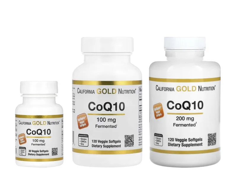 California Gold CoQ10 Коэнзим Q10 koezim
