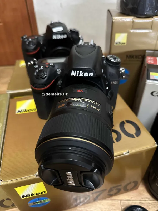 Nikon D750 Body + Nikon 105mm Micro AF-S VR f2.8G IF-ED