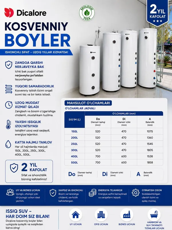 Dicalore Boyler kosveniy 1 Dicalore Boyler kosveniy 1