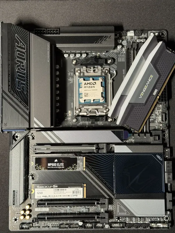 Игравой компьютер amd 9850x3d / RTX 5070 Ti — фото 1