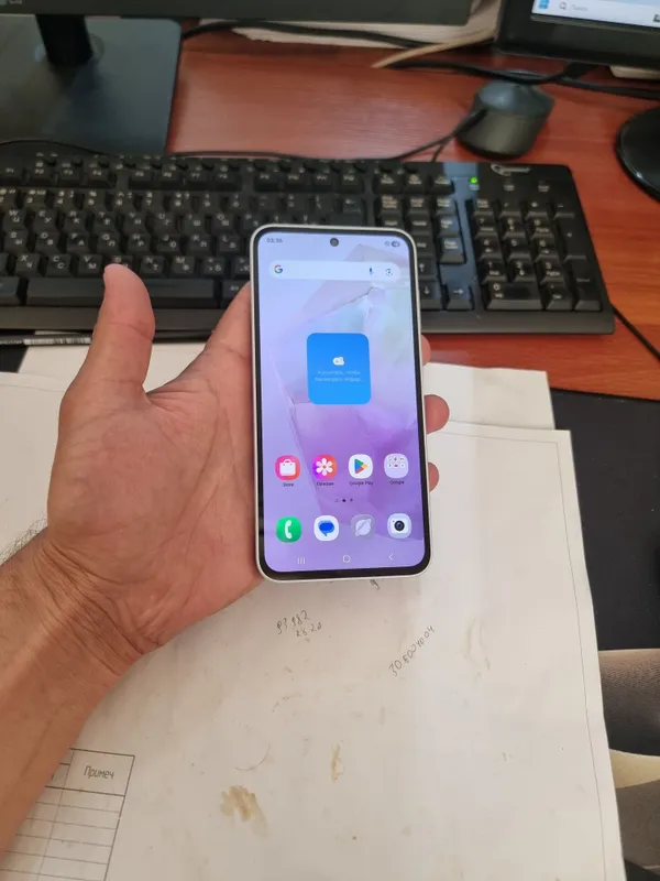 Samsung A35 5G 8/128gb ideal iwlawi zur aybi yuq tozza telefon