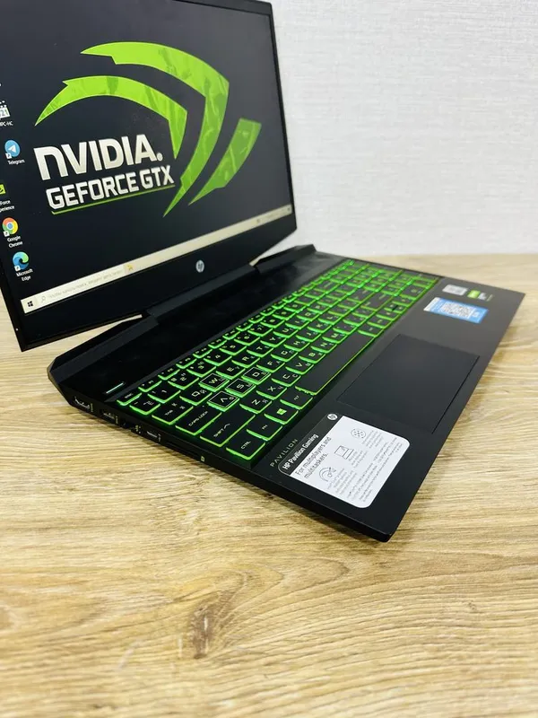 HP Gaming Core i5-10 Gen+GTX1650 Мощный, Премиум игравой ноутбук 5