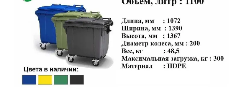 Мусорный бак контейнер