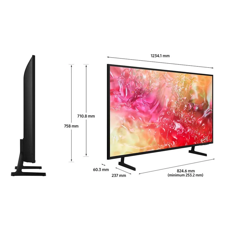 SAMSUNG 55DU7100 SMART 4K CRYSTAL HD