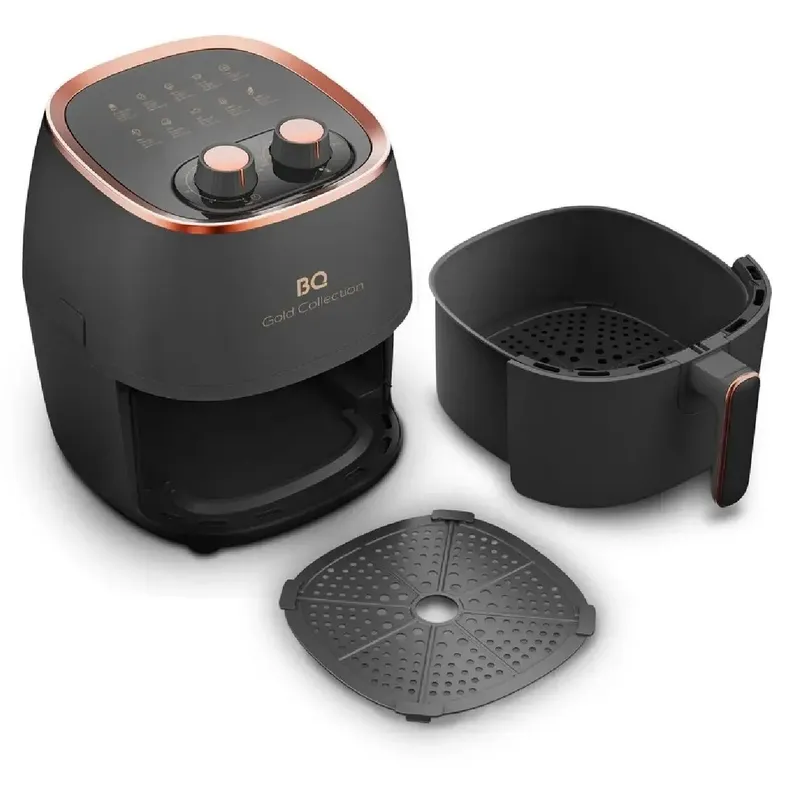 Аэрогриль BQ GR2000 Black-Rose Gold — фото 1