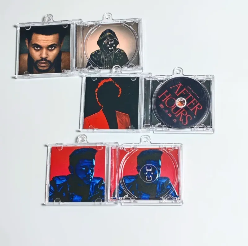 брелок the weeknd , МИНИ Яретро CD — фото 1