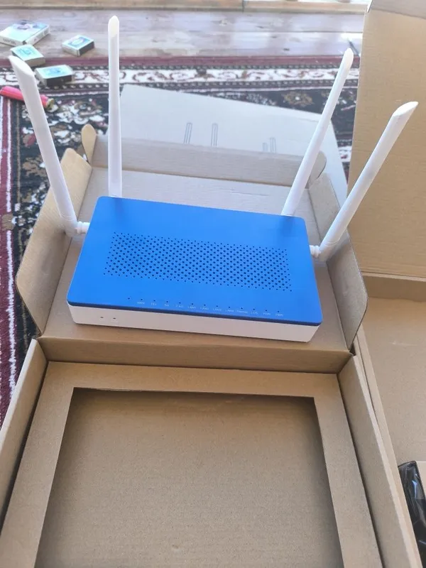 XPON. GPON. ONU. Модем роутер WI FI 6. Гарантия. 6 месяц. 1Gb. Lan — фото 3