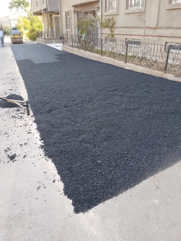 Asfalt yotqizish xizmati sifatli va kelishilgan xolda