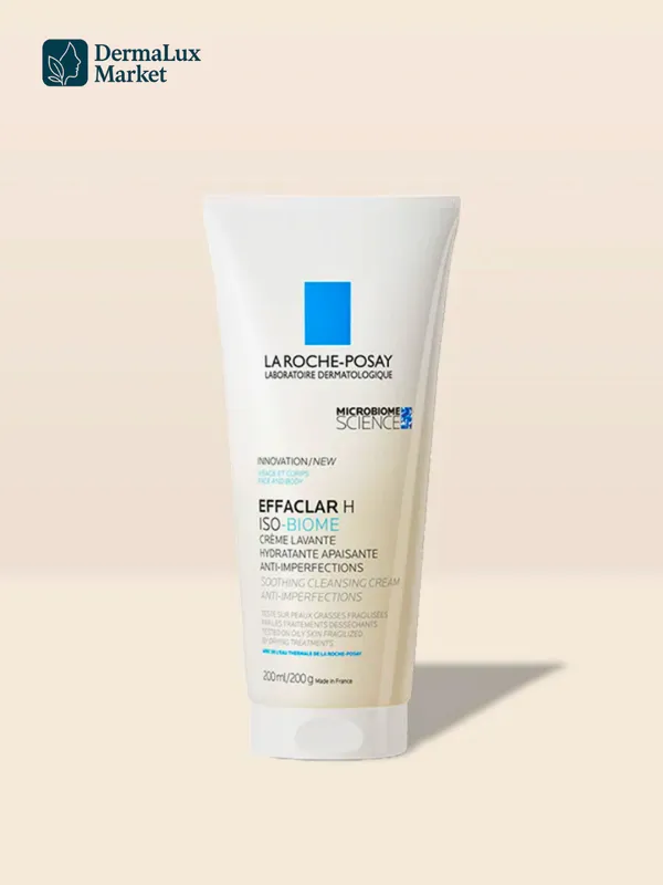 Очищающий крем для лица Effaclar H Iso-Biome 200мл — фото 3