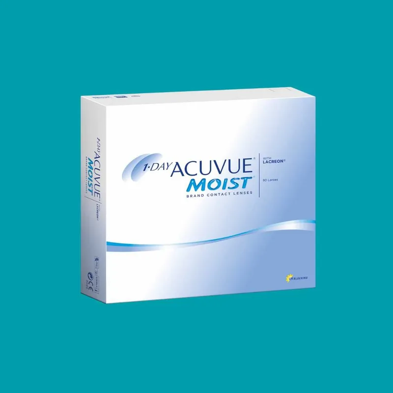 Контактные линзы Acuvue Moist 1-Day 30/90 штук 2 Контактные линзы Acuvue Moist 1-Day 30/90 штук 2