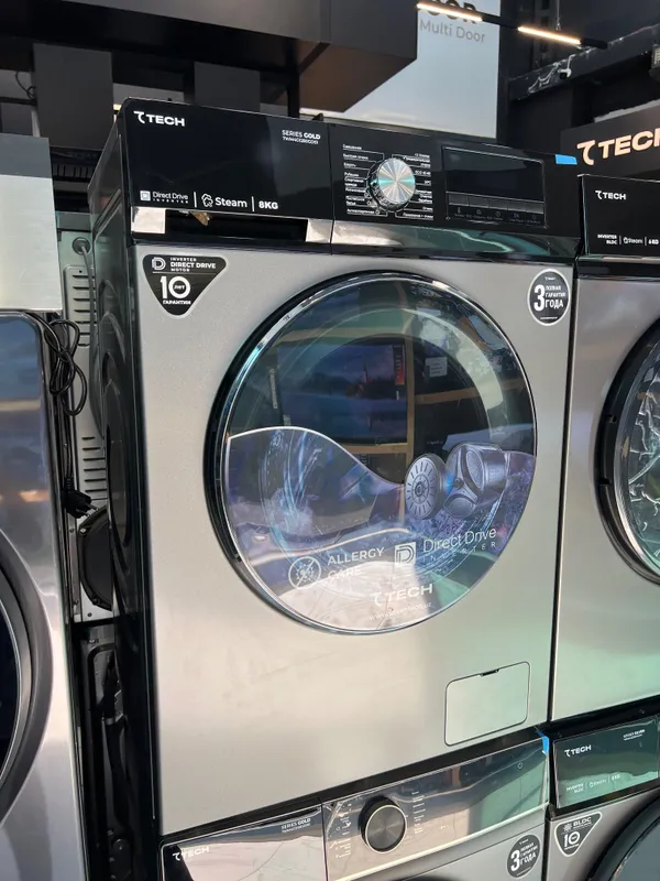 Kir yuvish mashinasi 7TECH 8kg/Inverter Direct Drive/Yangi (Kafolatli) 1
