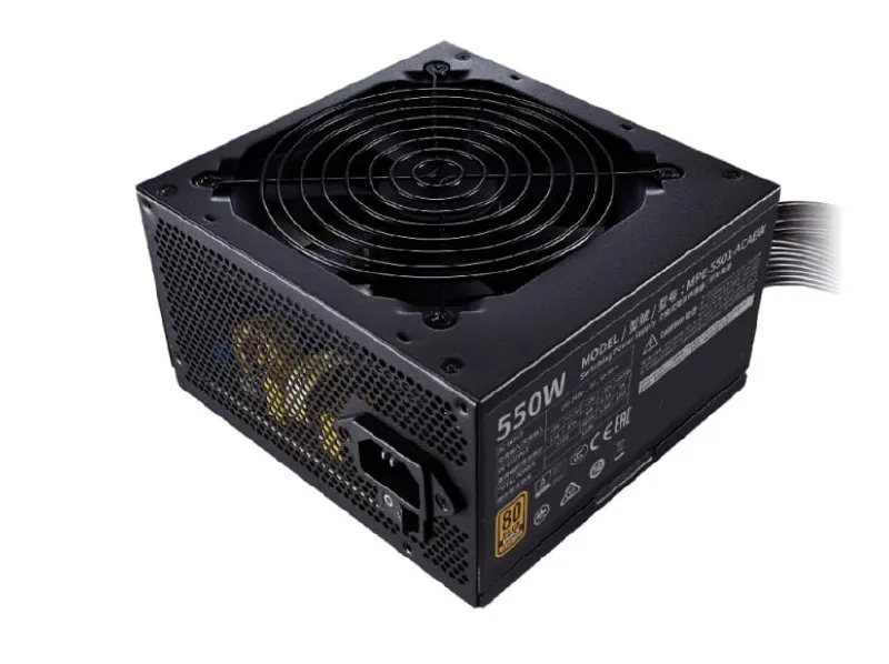 Cooler Master MWE 550 Bronze V2 quvvat manbai (550W, MPE-5501-ACABW)