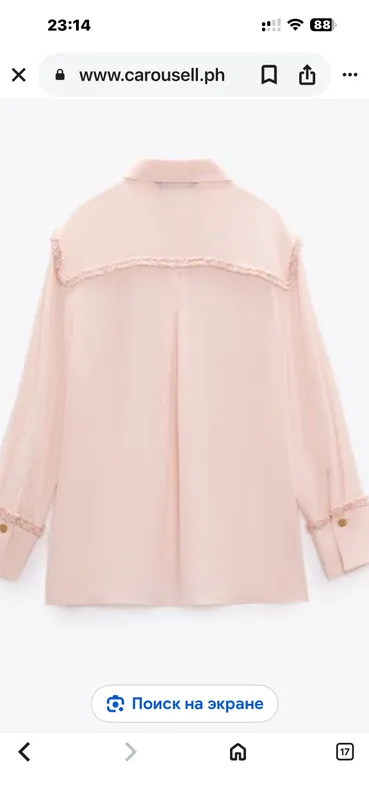Блузка Zara разм М, новая 3 Блузка Zara разм М, новая 3