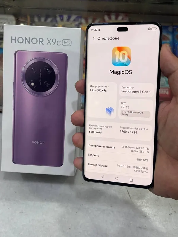 Honor X9C 12+12/256 GB black ideal srochna sotladi — фото 1