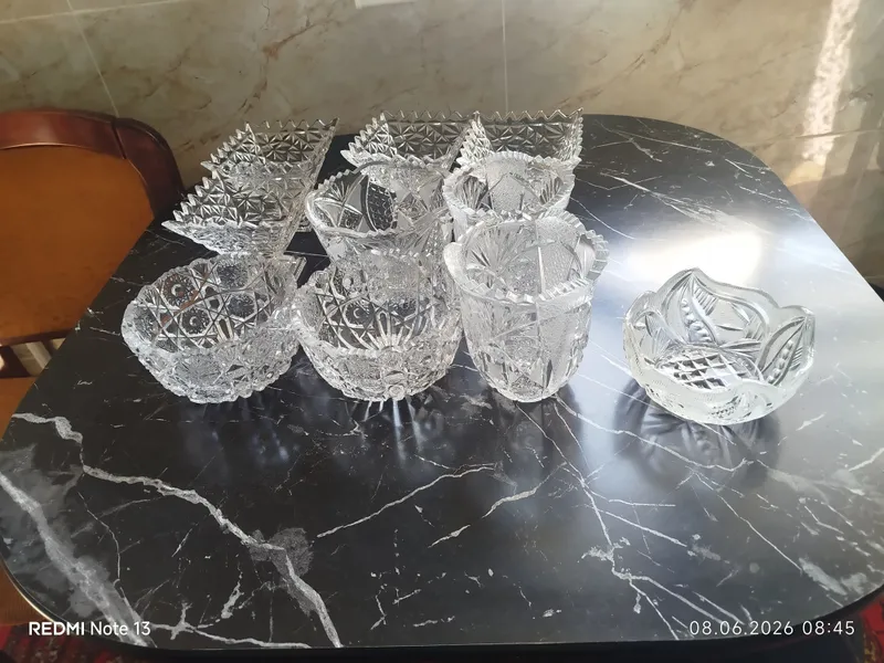 хрустальные посуды