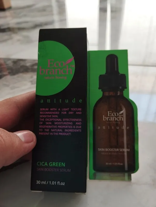Eco Branch Cica Green Skin Booster Serum Успокаивающая сывор 1