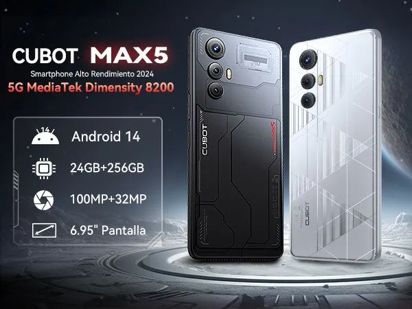 Игровые смартфоны Cubot Max 5, 12/256 GB. Доставка — фото 3