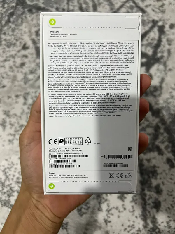 iPhone 13 128gb 100 yomkost yangi iPhone15 4