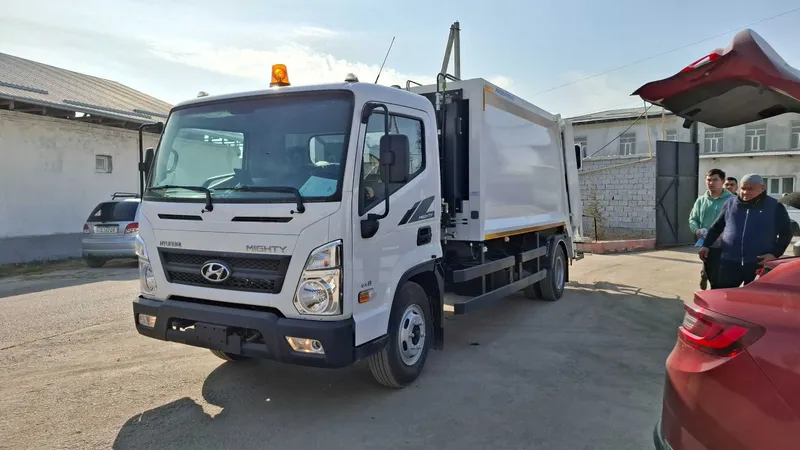 Мусоровоз 8 куб HYUNDAI наличии есть — фото 3 Мусоровоз 8 куб HYUNDAI наличии есть — фото 3