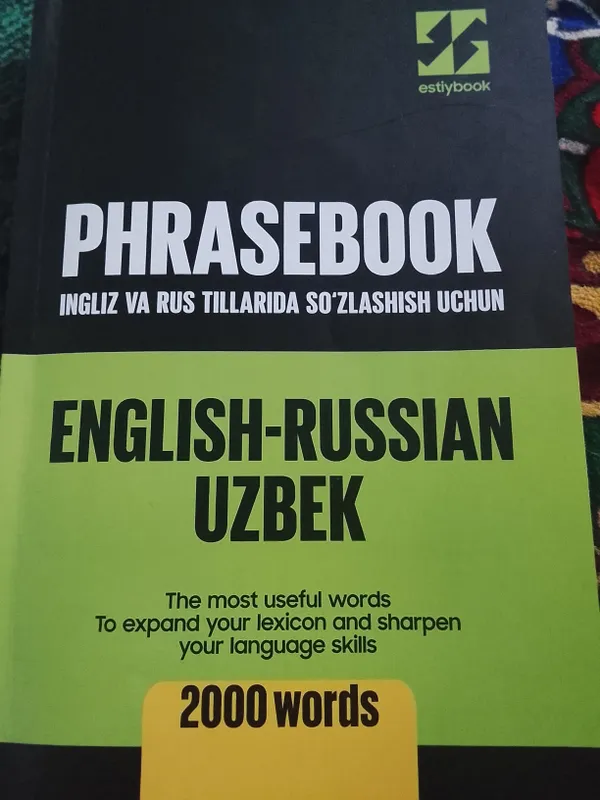 English-Russian-Uzbek book — фото 1