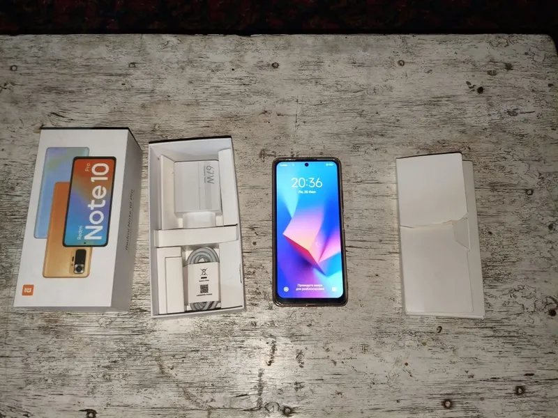 Redmi note 10 pro sotiladi holati yangi. 1 Redmi note 10 pro sotiladi holati yangi. 1