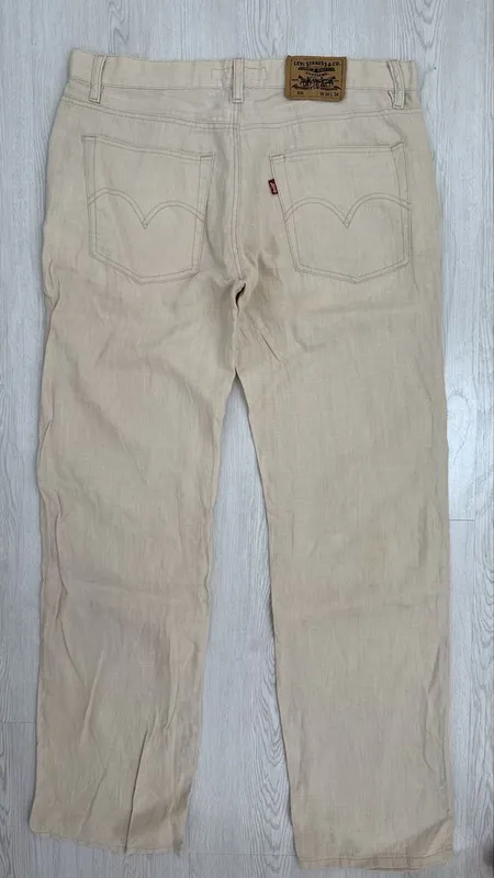 Новые Levi’s мужские льненые брюки, Турция 2 Новые Levi’s мужские льненые брюки, Турция 2