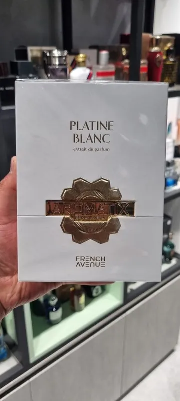 Platine Blanc AROMATIX French Avenue Extrait de Parfum