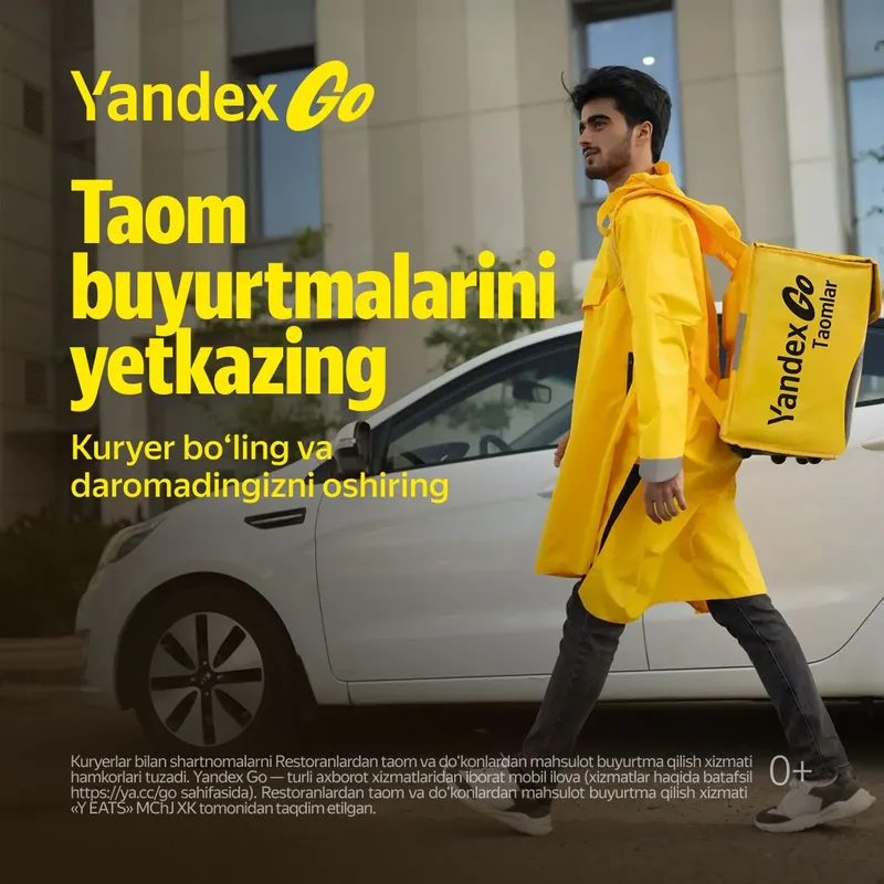 Ishga taklif Kuryer Ya.Eda