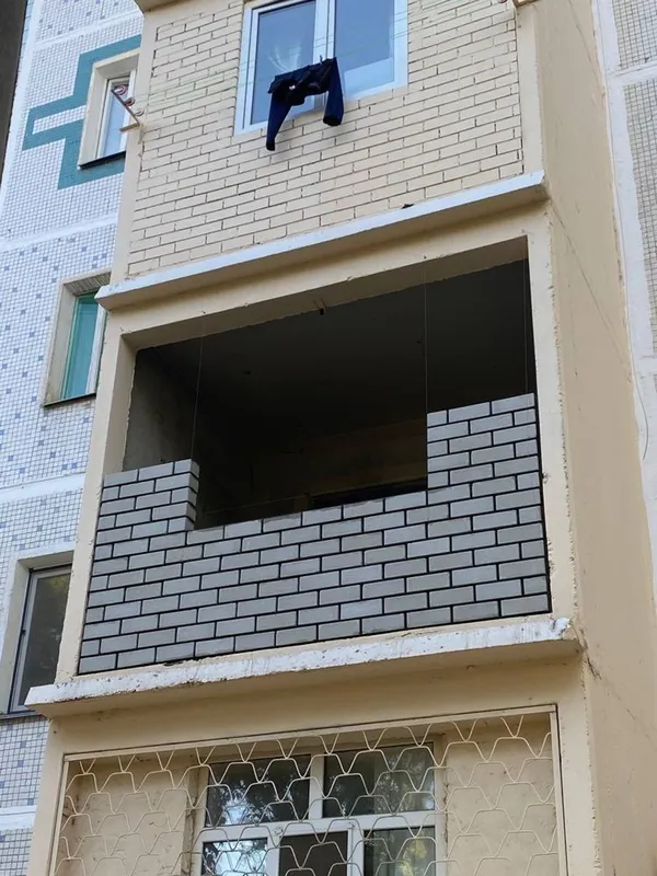 Кладка балкон gisht teramiz — фото 1