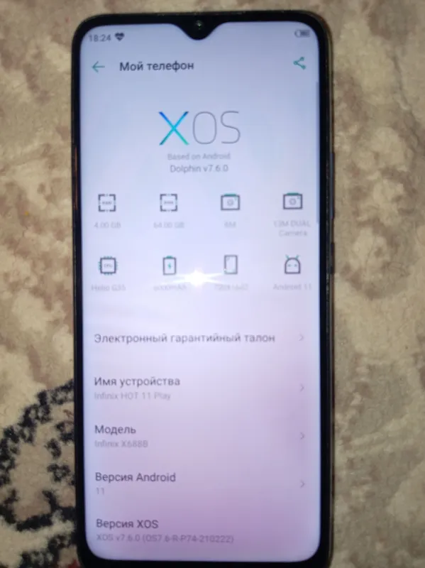 Infinix xot 11 play 2 Infinix xot 11 play 2