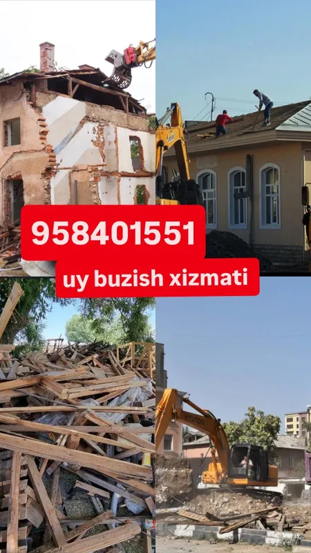 uy buzish xizmati [обслуга снос]