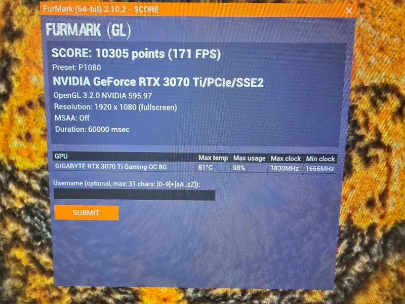 RTX 3070Ti 8GB 6 RTX 3070Ti 8GB 6