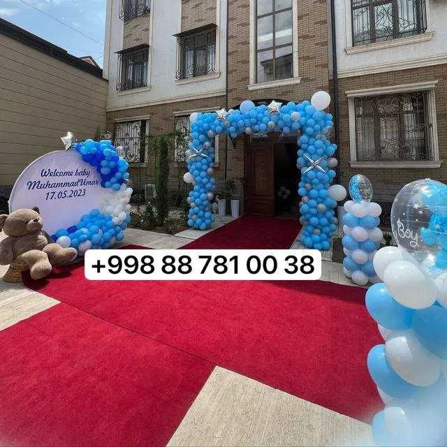 Oformleniya Roddom Tug'ilgan kun Marry me Suniy Gullar bilan bezatamiz — фото 4