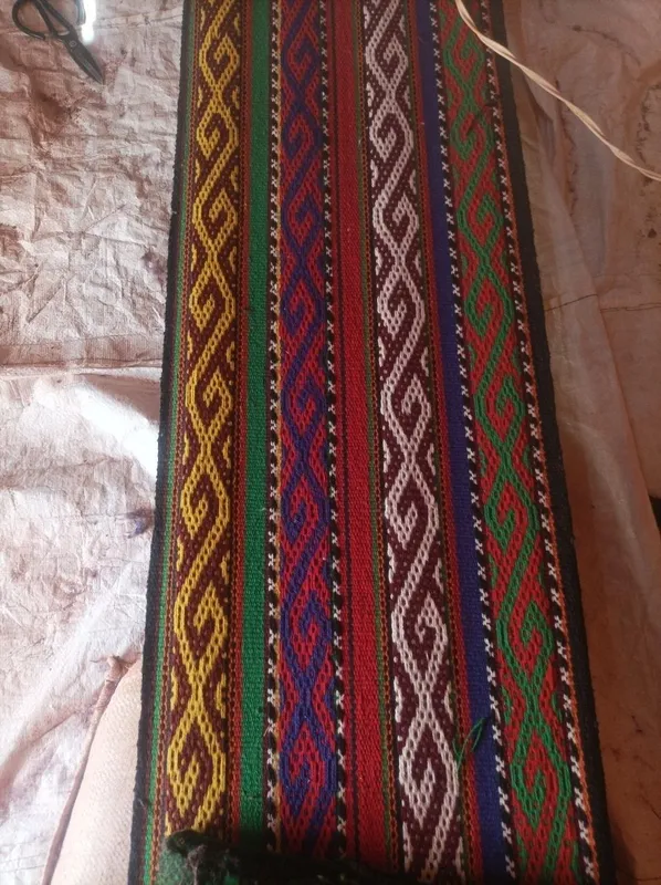 Qo‘lda to‘qilgan milliy naqshli gilam – yangi — фото 1