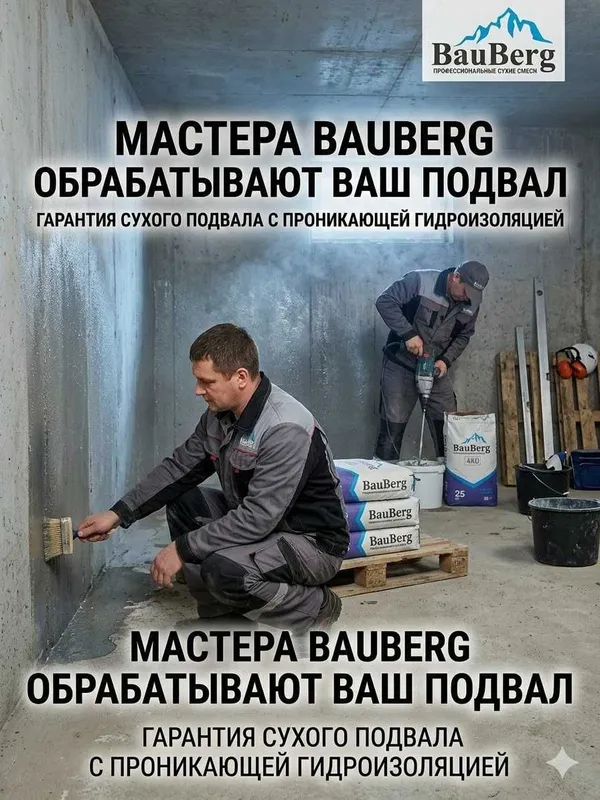 Гидроизоляция с гарантией материалы Bauberg Качество 100% — фото 6