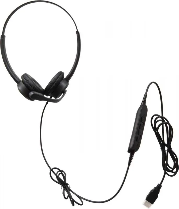 GS GUV3000 |HD USB гарнитура (шумоподавление, пластиковый корпус) — фото 2