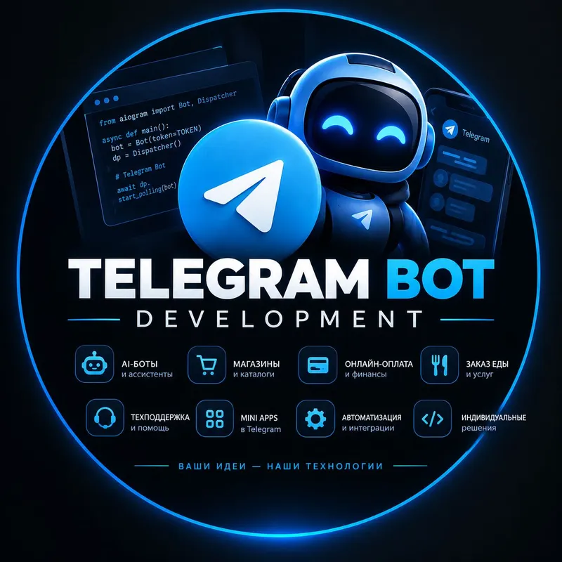 Telegram botlarini ishlab chiqish Telegram botlarini ishlab chiqish